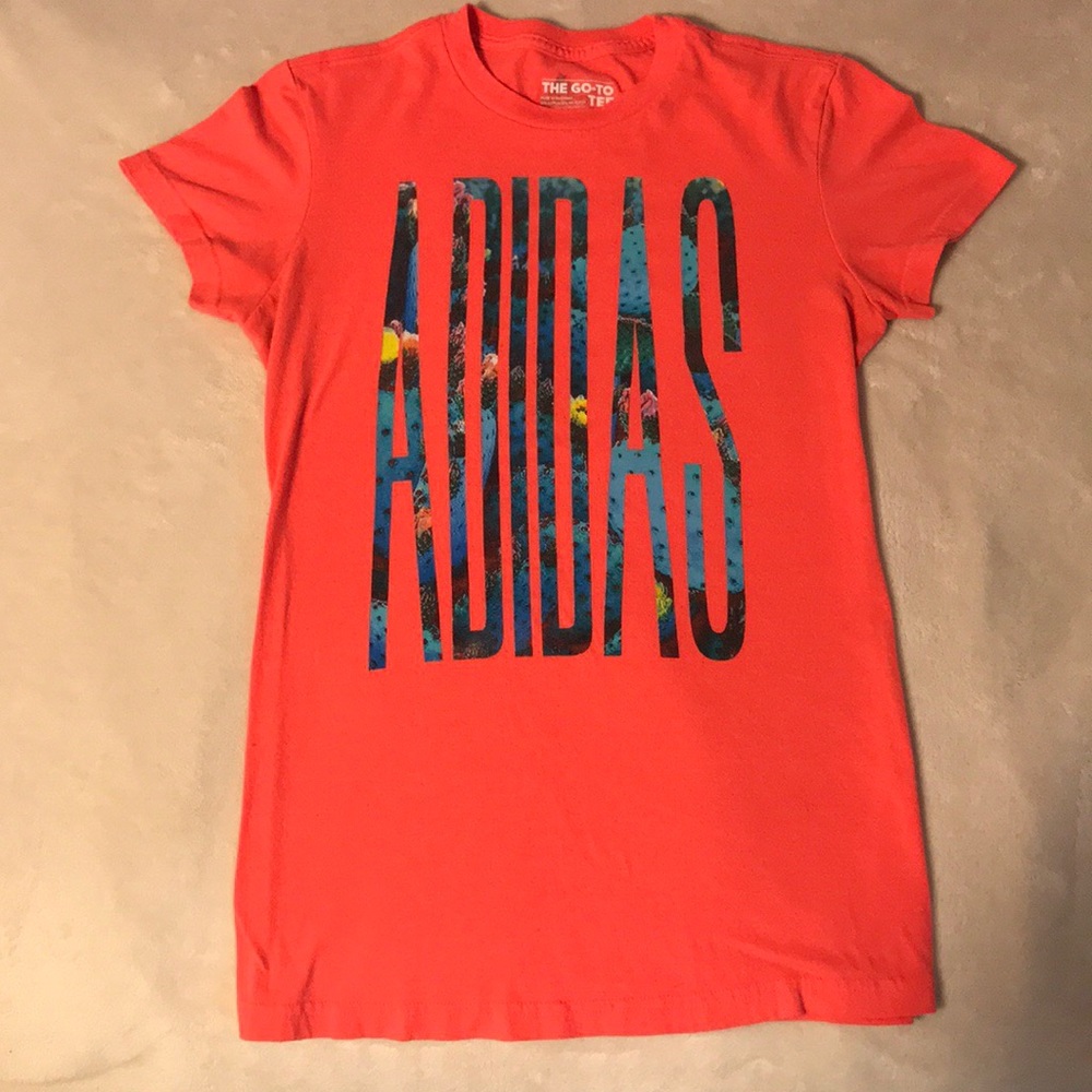 Adidas Coral Pink Tee